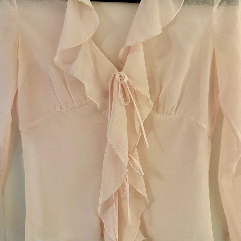 Wilfred Light Pink Frenchy Blouse - Picture 4 of 7